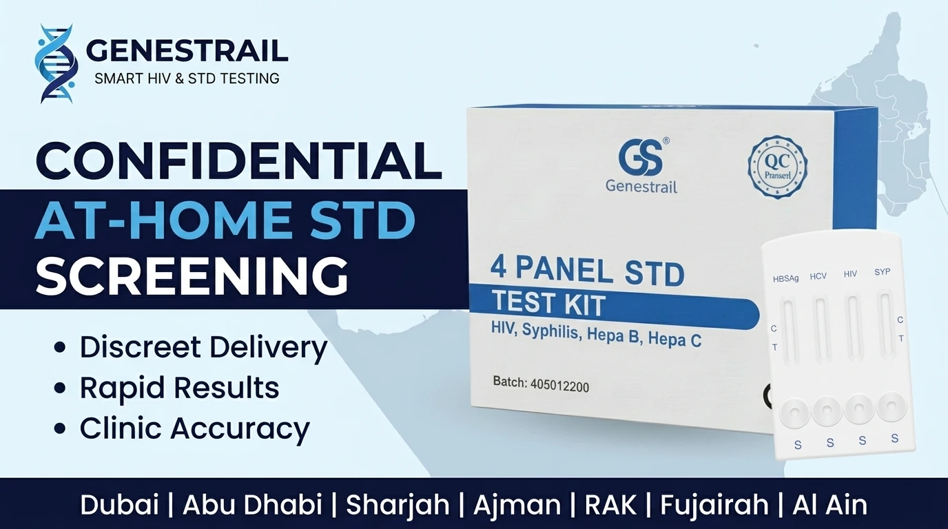 Complete Sexual Health Peace of Mind: The Benefits of a 4-Panel STD Test at Home in the UAE