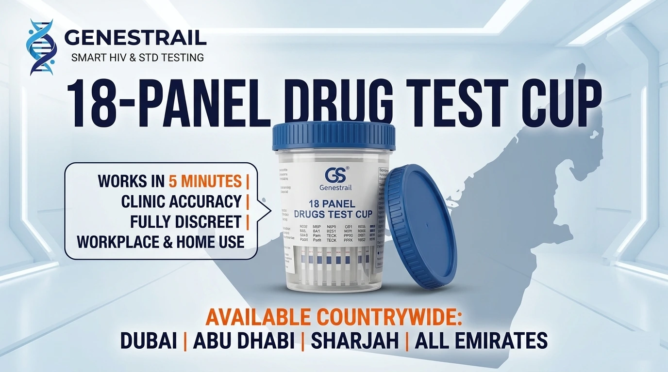 Workplace Security & Personal Screening: How an 18-Panel Drug Test Cup Works in the UAE