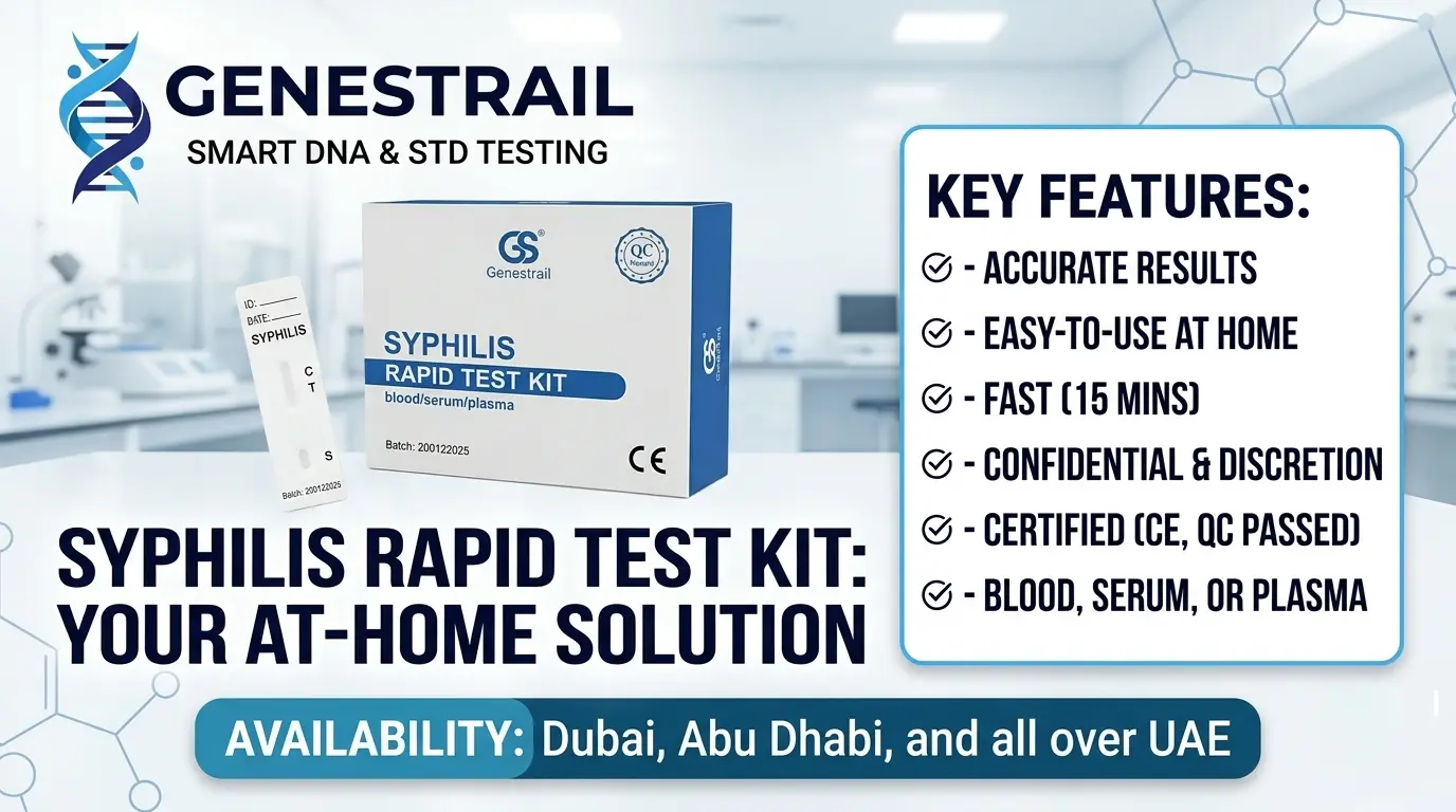 Why You Should Consider a Private Syphilis Test Kit at Home in Dubai & Abu Dhabi